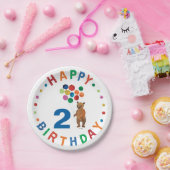 Assiettes En Carton Eric Carle | Ours Brown - Béary Joyeux anniversair (Fête)