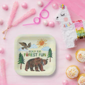 Assiettes En Carton Eric Carle | Prêt pour le plaisir des forêts (Fête)