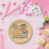 Assiettes En Carton ErnieOuais, je suis en forme (Fête)