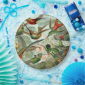 Assiettes En Carton Ernst Haeckel Art Imprimer : Trochilidae (Fête)