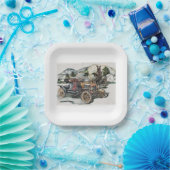 Assiettes En Carton Erreur de l'ours (Fête)