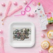 Assiettes En Carton Erreur de l'ours (Fête)