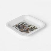 Assiettes En Carton Erreur de l'ours (Angulaire)