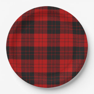 Assiettes En Carton Erskine Paton Tartan