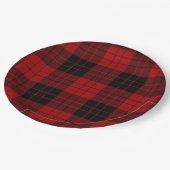 Assiettes En Carton Erskine (Paton) Tartan Scottish Plaid Motif (Angle)