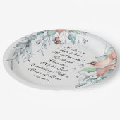 Assiettes En Carton Ésaïe 9:6 Il sera appelé Merveilleux...Noël (Angle)