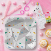 Assiettes En Carton Escalade (Fête)