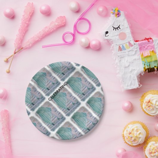 ASSIETTES EN CARTON ESCALIER À .... (Fête)