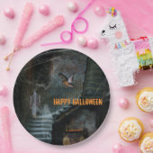 Assiettes En Carton Escalier suspendu Halloween (Fête)