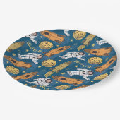 Assiettes En Carton Espace (Angle)