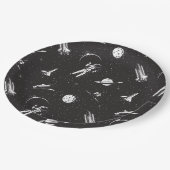 Assiettes En Carton Espace (Angle)