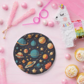 Assiettes En Carton Espace (Fête)