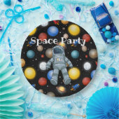 Assiettes En Carton Espace (Fête)