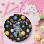Assiettes En Carton Espace (Fête)