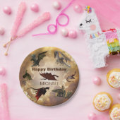 Assiettes En Carton Espèces de dragon Imaginaire amusant Anniversaire  (Fête)