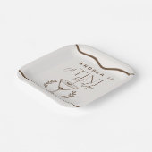 Assiettes En Carton Espresso Light | Martini | Cocktail anniversaire (Angulaire)