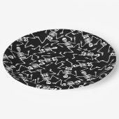 Assiettes En Carton Esquisse (Angle)