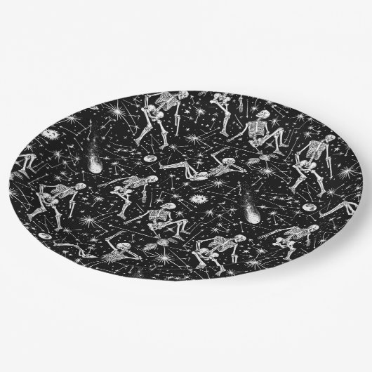 Assiettes En Carton Esquisses dans l'espace arrière - plan (Angle)