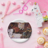 Assiettes En Carton Esther Haman de dénonciation (Fête)