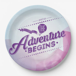 Assiettes En Carton Et Donc L'Aventure Commence