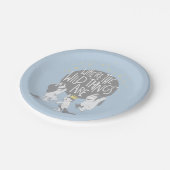 Assiettes En Carton Et ils ont fait leurs terribles larmes ! (Angle)