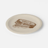 Assiettes En Carton étain à chaussures Brown (Angle)