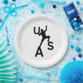 ASSIETTES EN CARTON ÉTATS-UNIS (Fête)