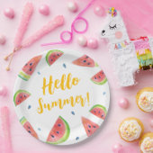 Assiettes En Carton Été (Fête)