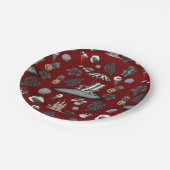 Assiettes En Carton Été (Angle)