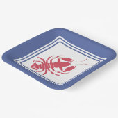Assiettes En Carton Été Homard Thème Papier Plaque (Angulaire)