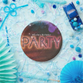 Assiettes En Carton Été Lumières Sparkthe Dance Club Anniversaire (Fête)