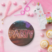 Assiettes En Carton Été Lumières Sparkthe Dance Club Anniversaire (Fête)