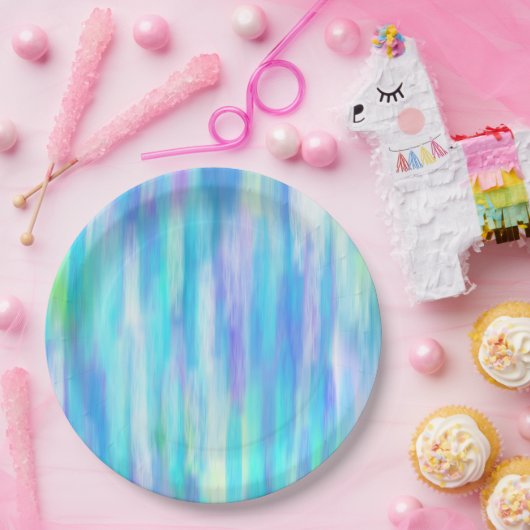 Assiettes En Carton Été moderne Abstrait (Fête)