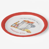 Assiettes En Carton Été Réchauffe-poisson | Bac de cuisson à basse tem (Angle)