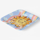 Assiettes En Carton Été super (Angulaire)