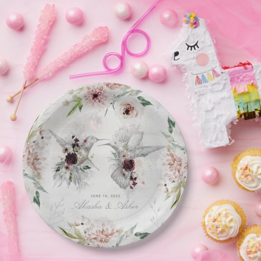 Assiettes En Carton Ethereal Love Mariage 9 Pouces Diner Plate (Fête)