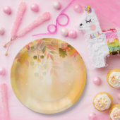 Assiettes En Carton Étincelle d'automne des Feuilles de Thanksgiving (Fête)