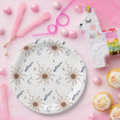 Assiettes En Carton Étoile céleste, soleil et lune (Fête)
