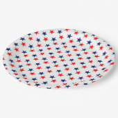 Assiettes En Carton Étoiles (Angle)