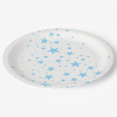 Assiettes En Carton Étoiles (Angle)