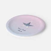 Assiettes En Carton Étoiles (Angle)