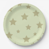 Assiettes En Carton Étoiles brillantes : Une Plaque Papier Stellaire (Devant)