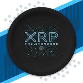 Assiettes En Carton Étoiles de chiffrement XRP Cryptodevise XRPL Block