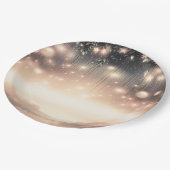 Assiettes En Carton Étoiles et nuages d'arbre céleste enchantés (Angle)