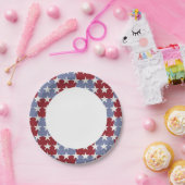 Assiettes En Carton Étoiles et tripes (Fête)