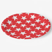 Assiettes En Carton Étoiles Motif 12 (Angle)