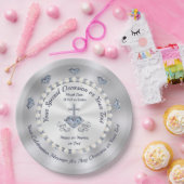 Assiettes En Carton Étonnante, Plaques de papier chrétien, N'IMPORTE Q (Fête)