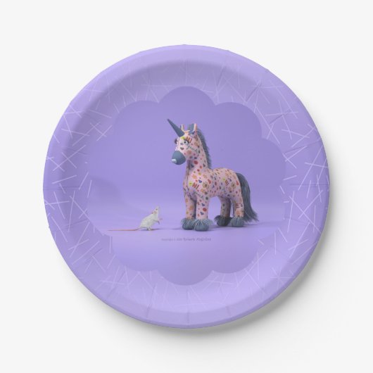 Assiettes En Carton Étrange rencontre lancer oreiller (Devant)