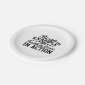 Assiettes En Carton Être un exemple de foi et d'amour en action (Angle)