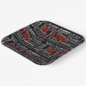 Assiettes En Carton Être un texte inspirant sur le noir (Angulaire)